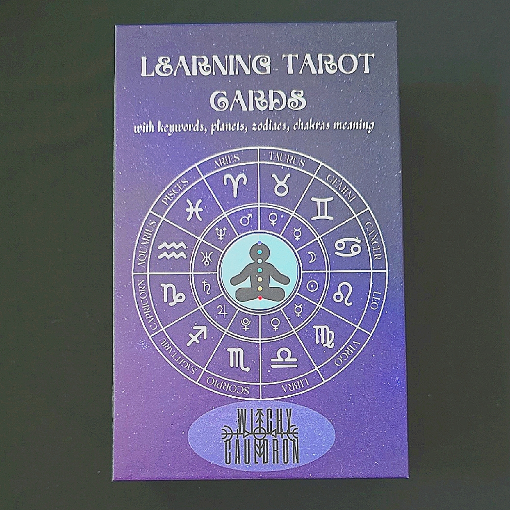 🟣 Witchy Cauldron Learning Tarot Cards
